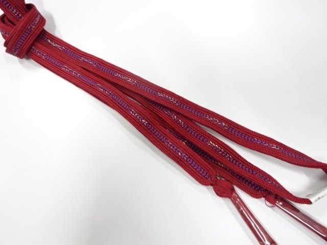 未使用品　正絹　手組帯締め